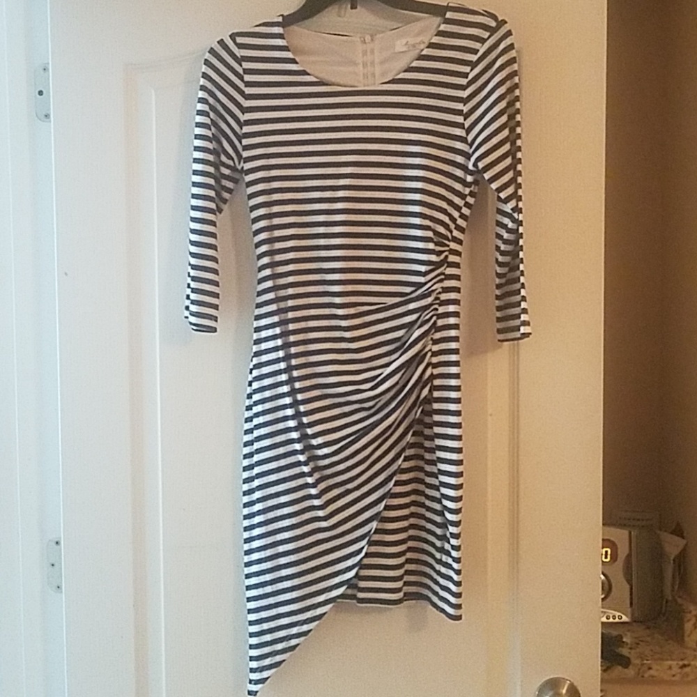 ✨ Navy & White Stripe Dress ⚓